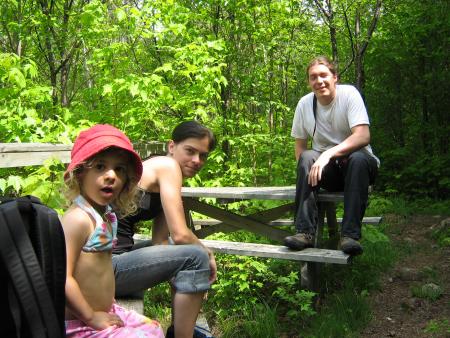Promenade dans le sentier